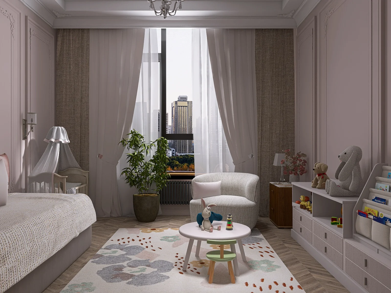 Детская комната, КД Ривьера